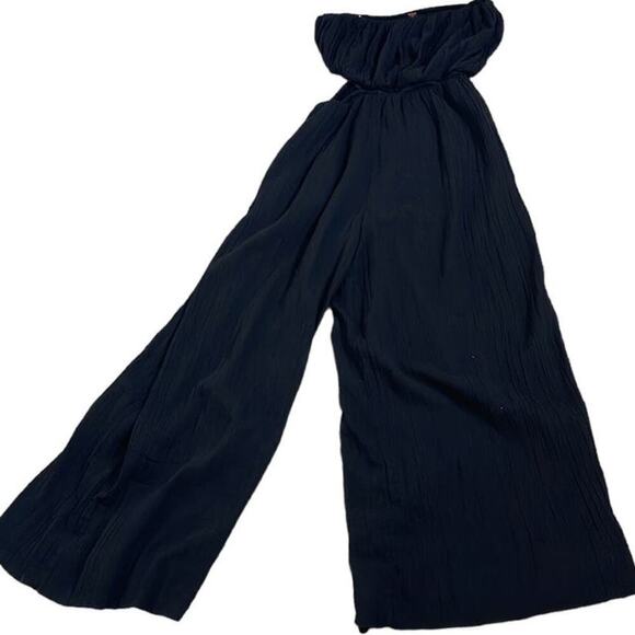 Free People Cut Out For It Jumpsuit One Piece Black Size S/P - Picture 2 of 8